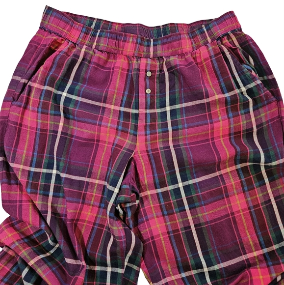 Victoria's Secret Pink Plaid PJ Bottems, Medium - Picture 4 of 11